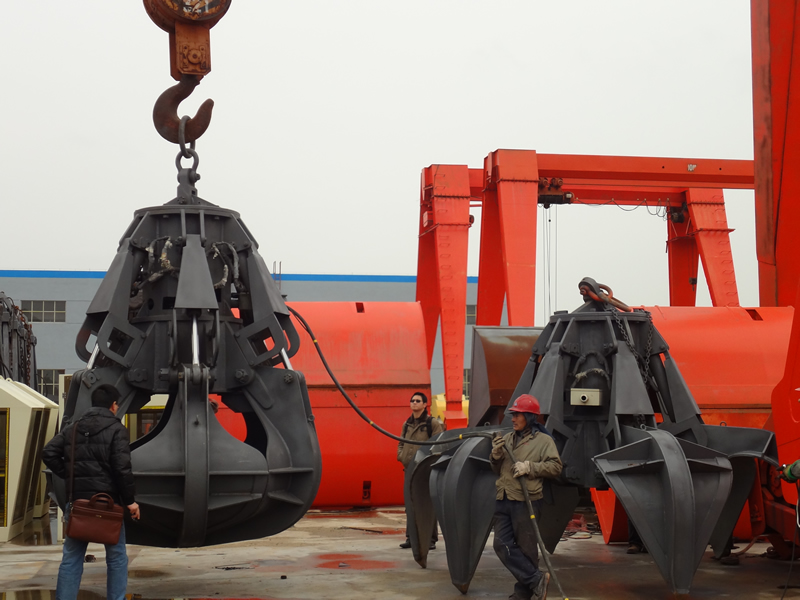 电动液压多瓣抓斗